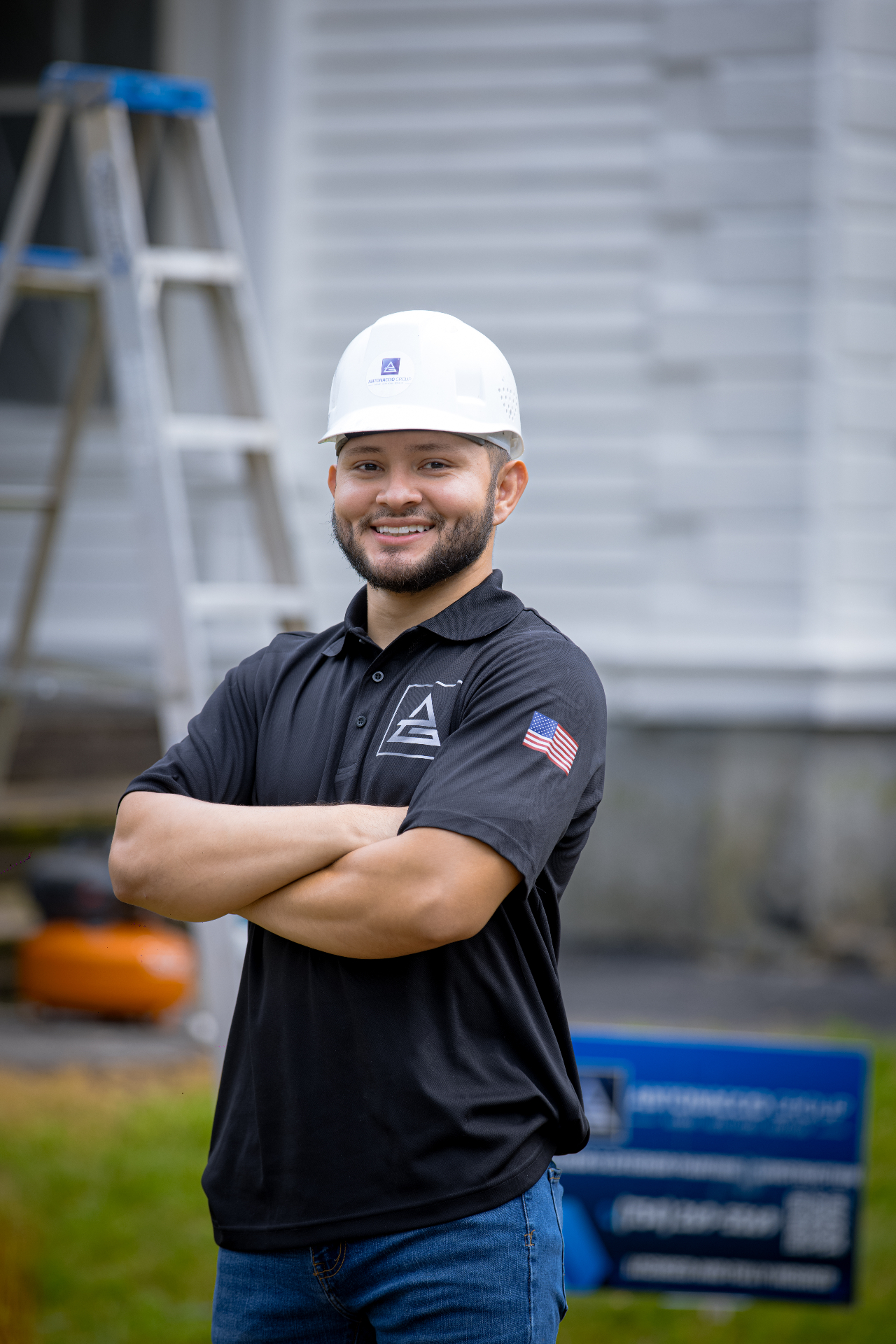Ricardo Antonaccio, founder of AGROUP WORLD, on-site in New England